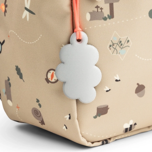 Mochila infantil Done by Deer Tiny trails color arena, 7,5 l