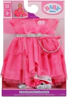 BABY born vestidito de princesa para muñeca de 43 cm