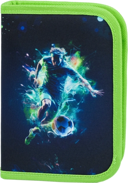 BAAGL estuche escolar de una sola capa jugador de fútbol