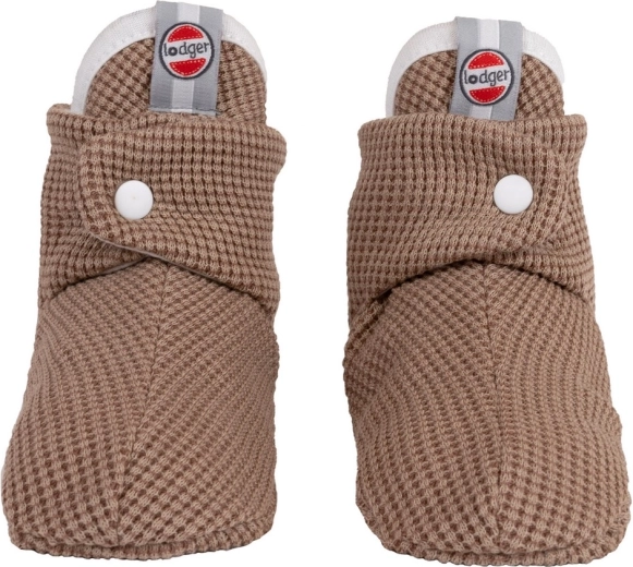 Patucos de algodón Lodger Slipper Ciumbelle beige 6–12 meses