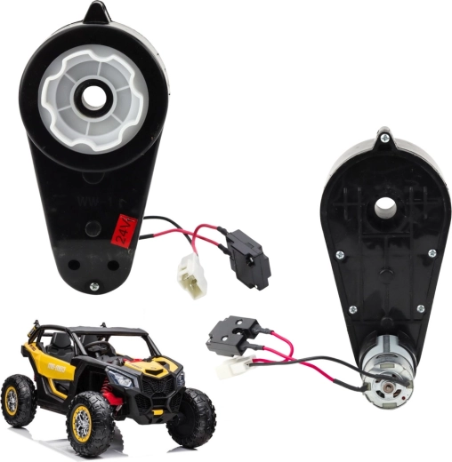 Motor con caja de engranajes 24V para coche eléctrico XB-2118