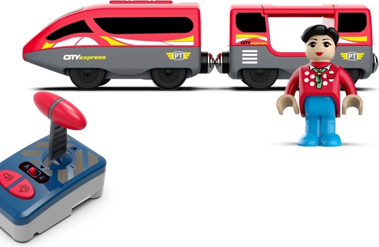 2Kids Toys tren eléctrico con mando a distancia y figura