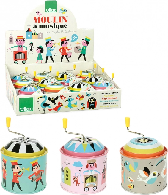 Caja de música metálica Vilac Ingela