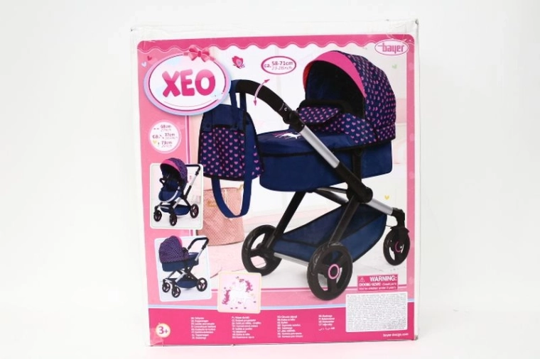 Cochecito combinado para muñecas Bayer Xeo