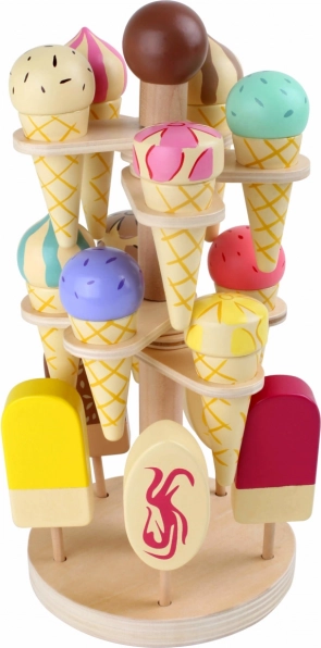 Puesto de helados de madera Small Foot