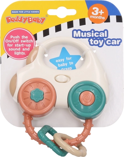 Sonajero coche con efectos 11 cm