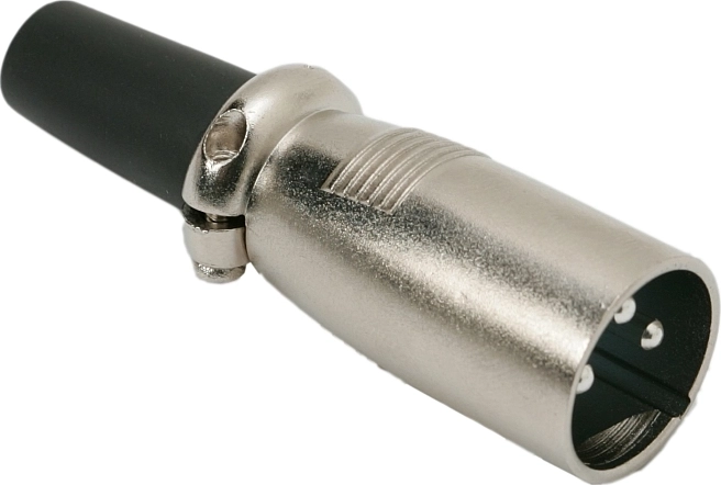 Conector XLR hembra de tres polos