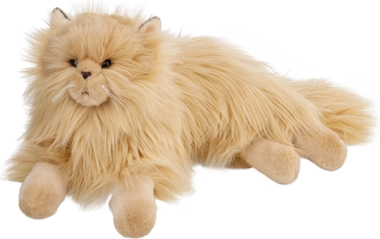 Gato persa de peluche beige 36 cm