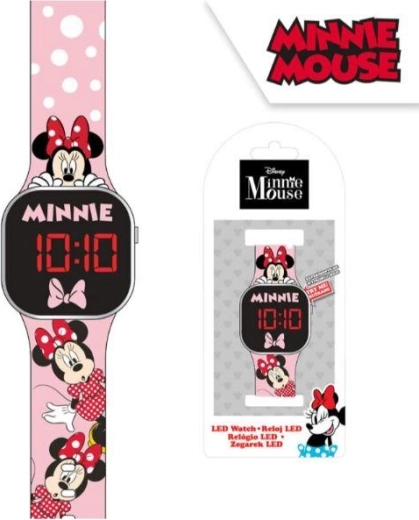 Reloj digital LED Minnie