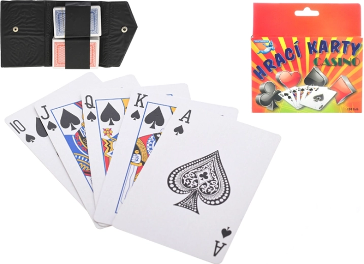 Cartas de juego 108 uds con estuche en caja