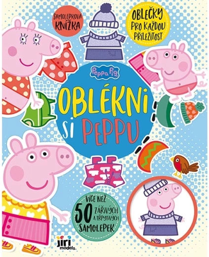Viste a Peppa Pig – libro de pegatinas