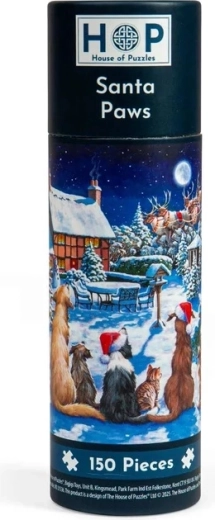 Mini puzzle Los animales de Papá Noel