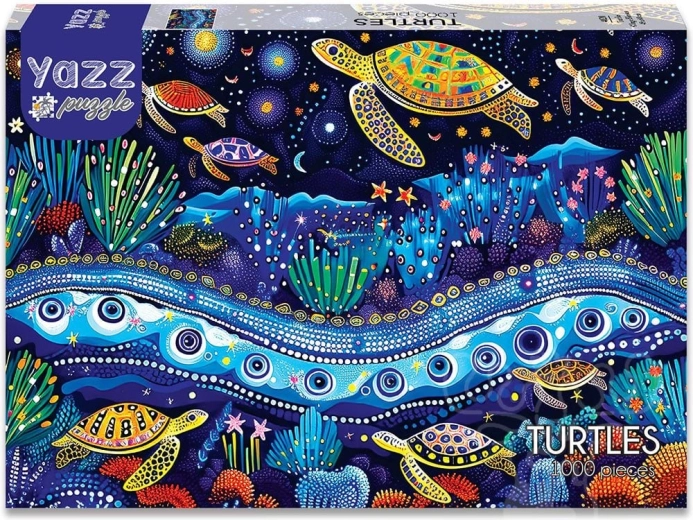 Puzzle YAZZ tortugas 1000 piezas