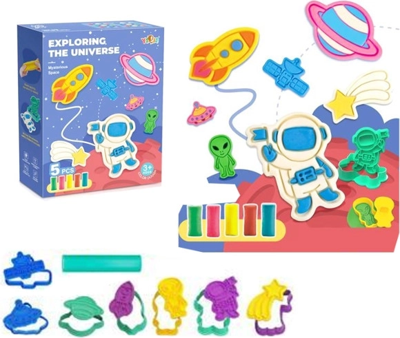 Plastilina espacial para niños