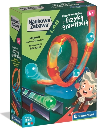 Física y gravedad CLEMENTONI – kit educativo para niños a partir de 6 años
