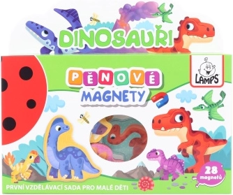 Imanes de espuma Dinosaurios para niños 4 mm