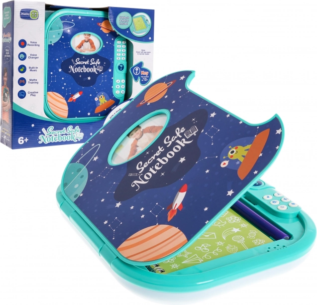 Diario secreto interactivo infantil con candado de código