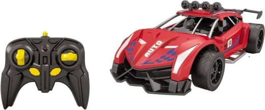 Coche RC con efecto de niebla