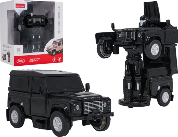 Coche y robot transformable 2 en 1 Land Rover Defender RASTAR