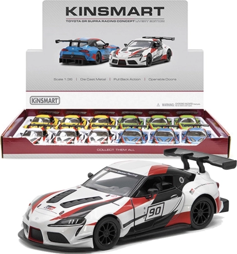 Modelo metálico Toyota GR Supra Racing