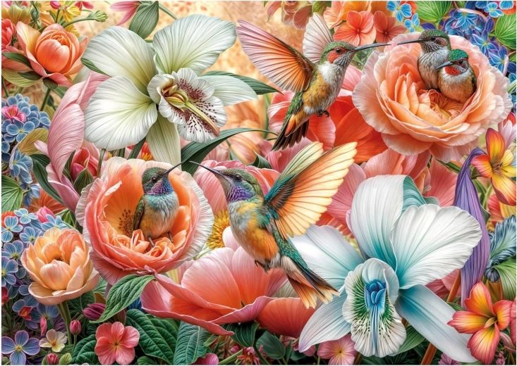 Puzle Jardín de colibríes 500 piezas EDUCA