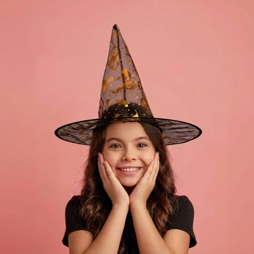 Sombrero de bruja para Halloween - 1 unidad