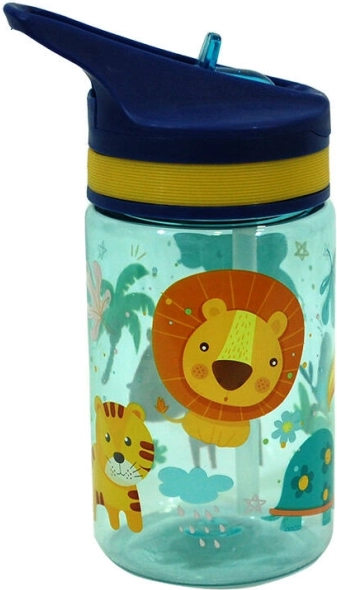 Botella de agua infantil con pajita 400 ml Kids Licensing