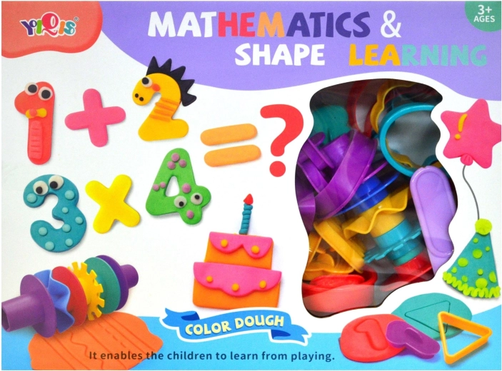 Masa para modelar – plastilina números - 1 pieza