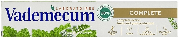 Pasta dental Vademecum Complete 75 ml