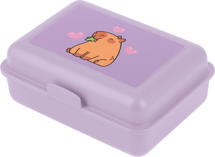 Caja para almuerzo Baagl Capibara, morado