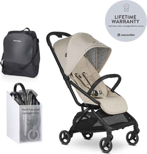 Easywalker cochecito deportivo Rockey S pure black