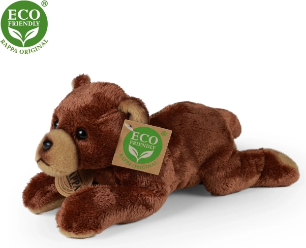Oso de peluche RAPPA tumbado 18 cm