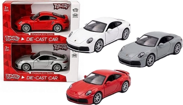 Porsche 911 con luz y sonido a escala 1:43 - 1 unidad