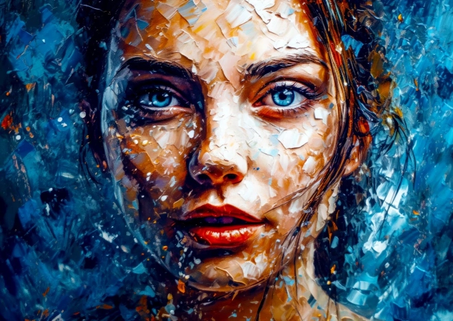 Puzzle Vista helada 1000 piezas