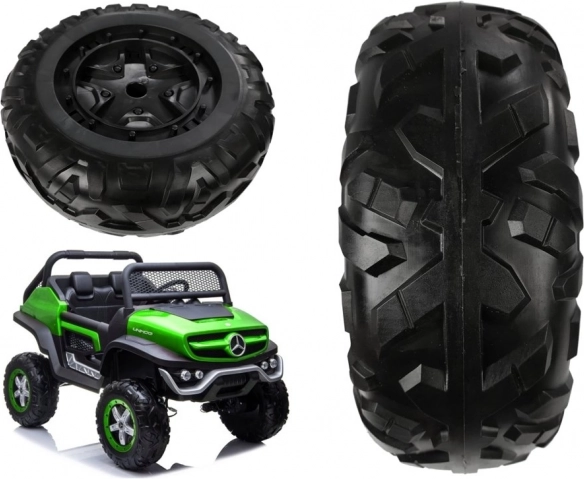 Rueda de repuesto para coche a batería Mercedes Unimog
