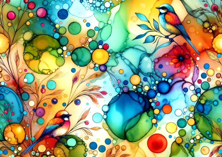 Enjoy Puzzle belleza de los pájaros 1000 piezas