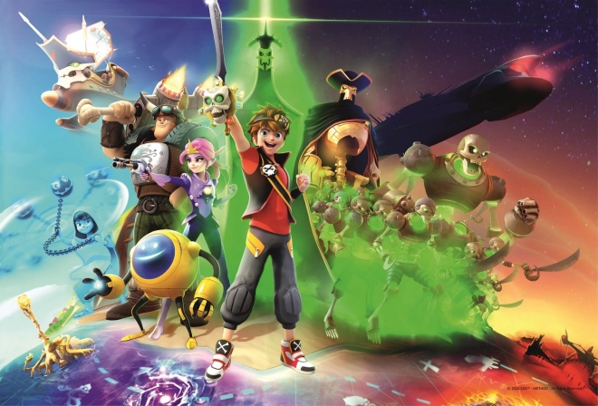 Puzzle Trefl Zak Storm: Conquista del mar 100 piezas
