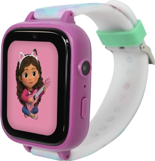 Reloj inteligente infantil con cámara LEXIBOOK La casa mágica de Gabby + tarjeta de 8GB