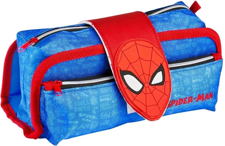 Estuche Spider-Man con cierre de velcro - 1 pieza