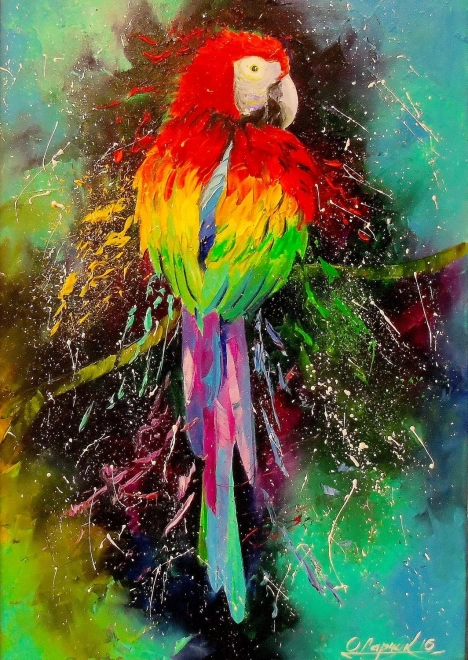 Puzzle loro colorido 1000 piezas