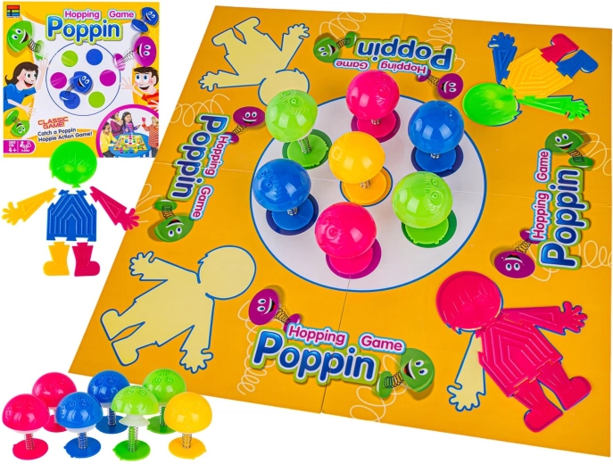 Divertido juego familiar: crea el muñeco Hopping Game Poppin