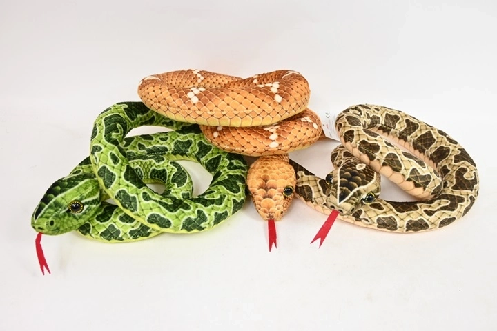 Serpiente de peluche 120 cm