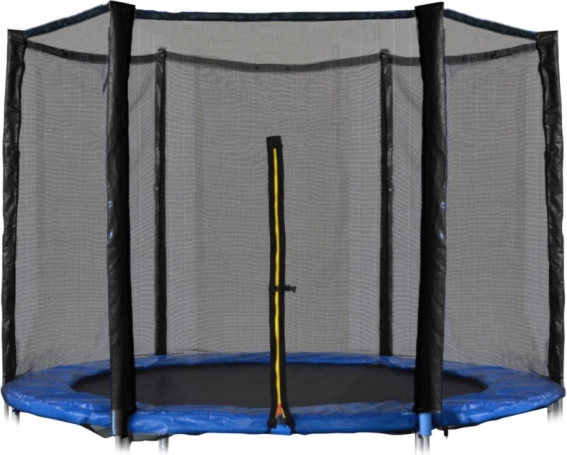 Red de protección exterior para trampolín 244–250 cm, 6 postes