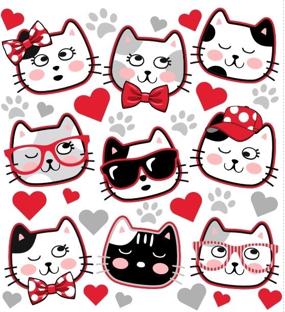 Pegatinas termoadhesivas de mapaches para ropa