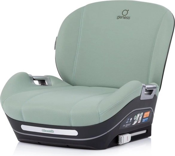 Alzador para coche Chipolino Genesis i-Size con ISOFIX, 125–150 cm, color Matcha