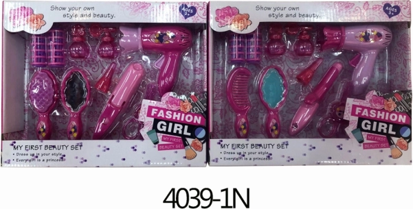 Set de peluquería para pequeñas coquetas