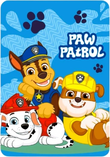 Manta de forro polar Patrulla Canina 100 × 140 cm - 1 pieza