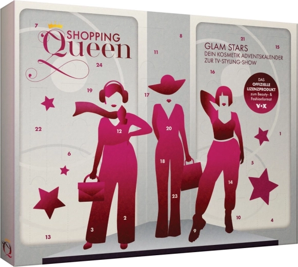 Calendario de adviento cosmético Glam Stars Shopping Queen