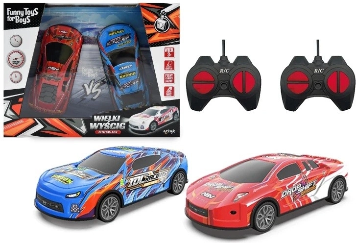 Set de 2 coches teledirigidos RC 1:24