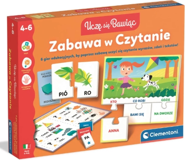Diversión con la lectura – set educativo de juegos